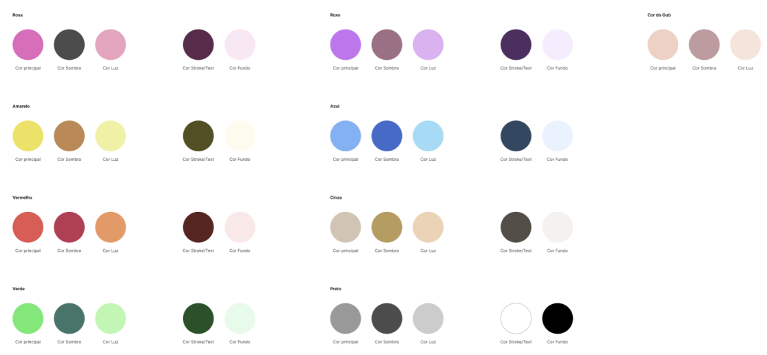 Figure 12: Project colors