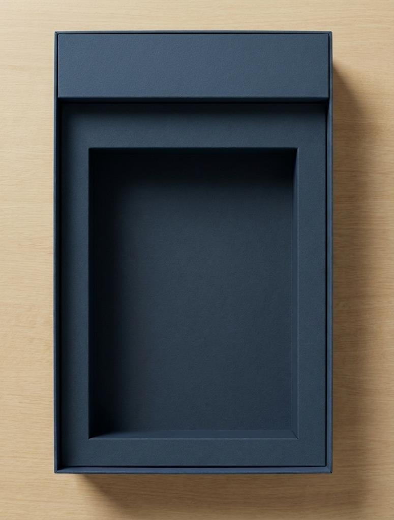 Figure 36: Internal packaging mockup viewed from above