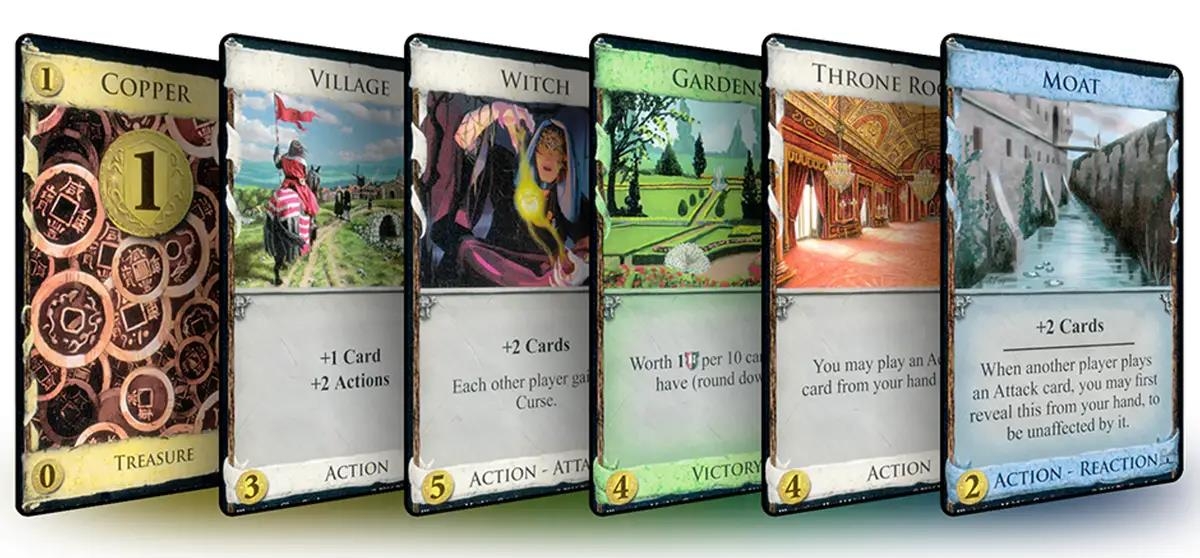 Figure 9: Dominion cards